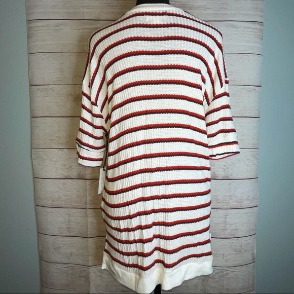 NWT Velvet by Spencer & Graham striped knit top - Picture 4 of 7